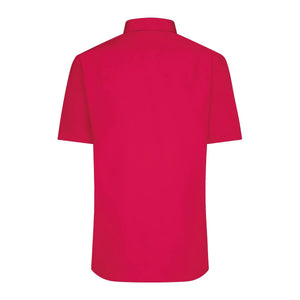 Camicia Mens  Maniche Corte Poplin - personalizzabile con logo