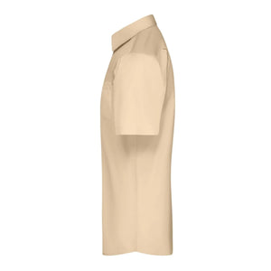 Camicia Mens  Maniche Corte Poplin - personalizzabile con logo