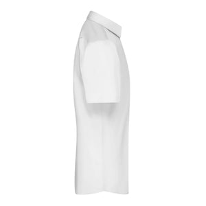 Camicia Mens  Maniche Corte Poplin - personalizzabile con logo