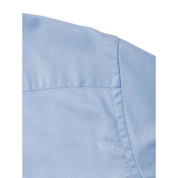 Camicia Mens Maniche Corte Tailored Oxford - personalizzabile con logo