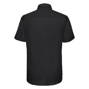 Camicia Mens Maniche Corte Tailored Oxford - personalizzabile con logo