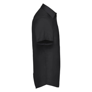 Camicia Mens Maniche Corte Tailored Oxford - personalizzabile con logo
