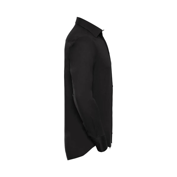Camicia Mens Maniche Lunghe Easy Care Fitted - personalizzabile con logo