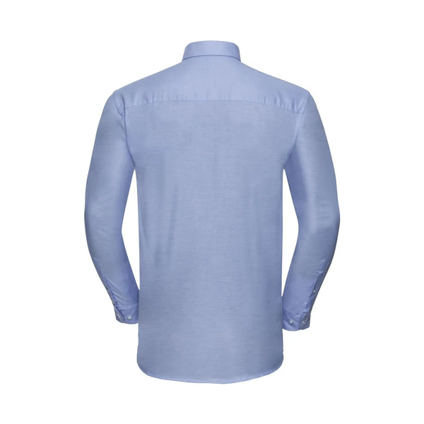 Camicia Mens Maniche Lunghe Easy Care Oxford - personalizzabile con logo