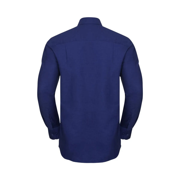 Camicia Mens Maniche Lunghe Easy Care Oxford - personalizzabile con logo