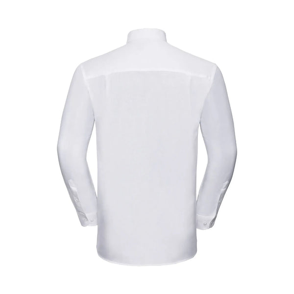 Camicia Mens Maniche Lunghe Easy Care Oxford - personalizzabile con logo