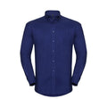 Camicia Mens Maniche Lunghe Easy Care Oxford royal / S - personalizzabile con logo