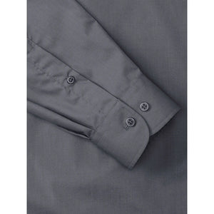 Camicia Mens Maniche Lunghe Polycotton Poplin - personalizzabile con logo