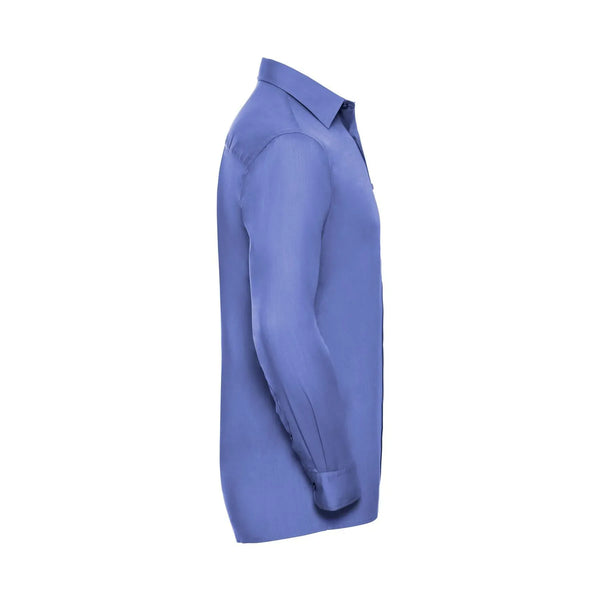 Camicia Mens Maniche Lunghe Polycotton Poplin - personalizzabile con logo