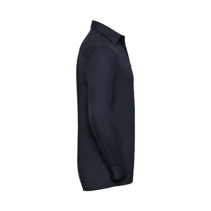 Camicia Mens Maniche Lunghe Polycotton Poplin - personalizzabile con logo