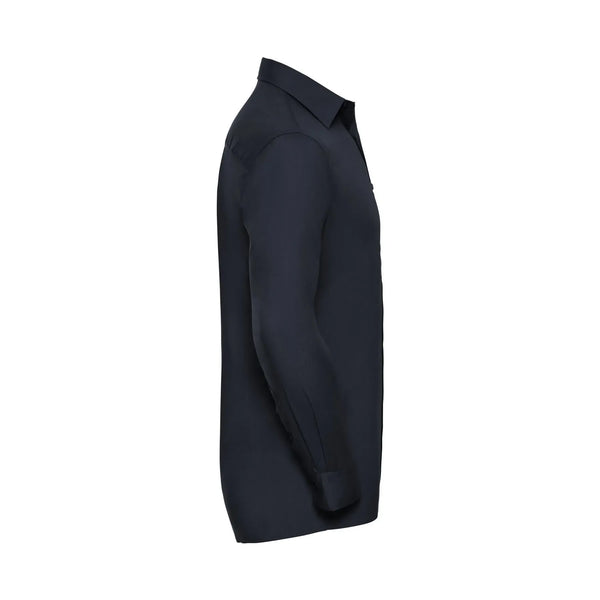 Camicia Mens Maniche Lunghe Polycotton Poplin - personalizzabile con logo