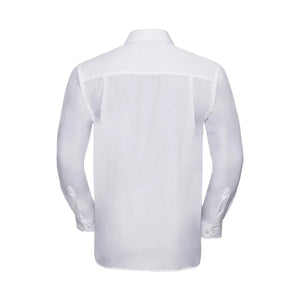 Camicia Mens Maniche Lunghe Polycotton Poplin - personalizzabile con logo