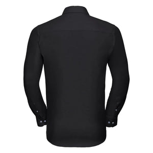 Camicia Mens Maniche Lunghe Tailored Oxford - personalizzabile con logo