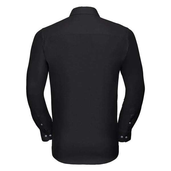 Camicia Mens Maniche Lunghe Tailored Oxford - personalizzabile con logo