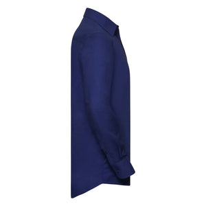 Camicia Mens Maniche Lunghe Tailored Oxford - personalizzabile con logo