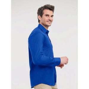 Camicia Mens Maniche Lunghe Tailored Oxford - personalizzabile con logo