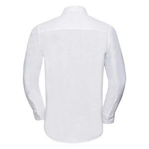Camicia Mens Maniche Lunghe Tailored Oxford - personalizzabile con logo