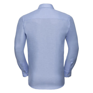 Camicia Mens Maniche Lunghe Tailored Oxford - personalizzabile con logo