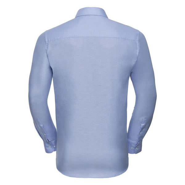 Camicia Mens Maniche Lunghe Tailored Oxford - personalizzabile con logo