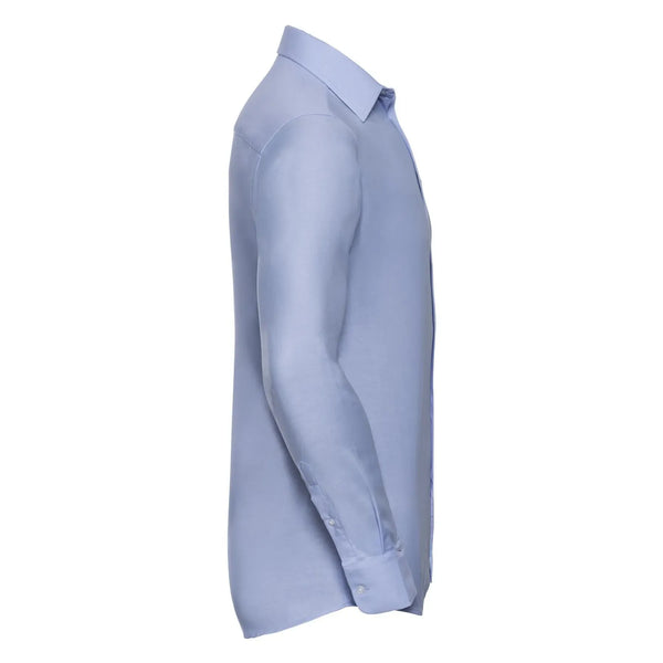 Camicia Mens Maniche Lunghe Tailored Oxford - personalizzabile con logo