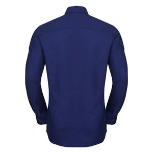Camicia Mens Maniche Lunghe Tailored Oxford - personalizzabile con logo