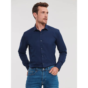 Camicia Mens Maniche Lunghe Ultimate Stretch - personalizzabile con logo