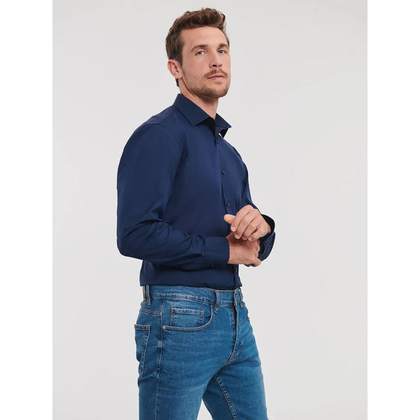 Camicia Mens Maniche Lunghe Ultimate Stretch - personalizzabile con logo