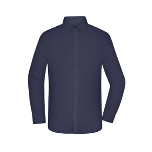 Camicia Mens  - Modern Fit- blu / S - personalizzabile con logo
