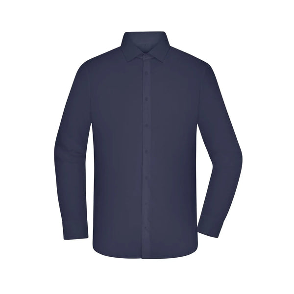 Camicia Mens  - Modern Fit- blu / S - personalizzabile con logo