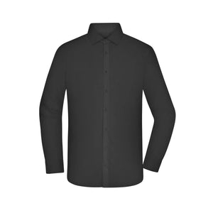 Camicia Mens  - Modern Fit- nero / S - personalizzabile con logo