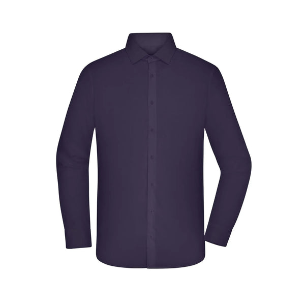 Camicia Mens  - Modern Fit- viola / S - personalizzabile con logo
