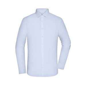 Camicia Mens  - Slim Fit - azzurro / S - personalizzabile con logo