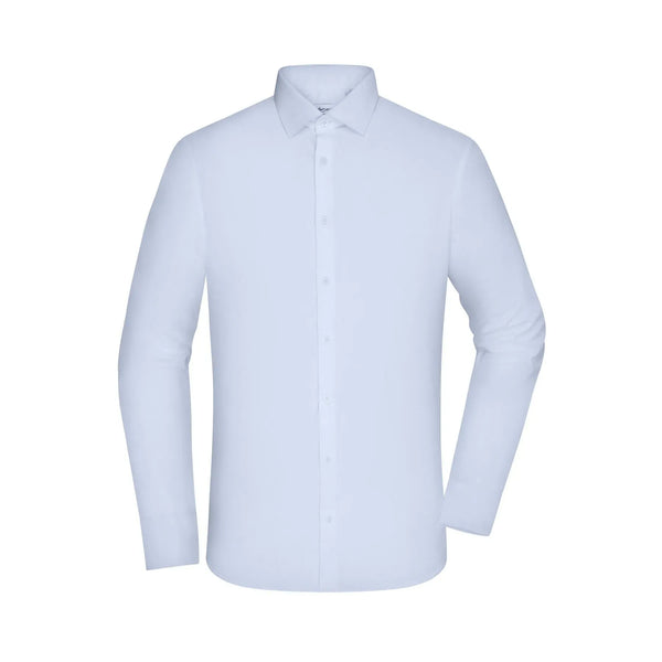 Camicia Mens  - Slim Fit - azzurro / S - personalizzabile con logo