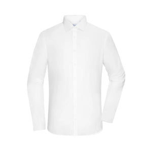 Camicia Mens  - Slim Fit - bianco / S - personalizzabile con logo