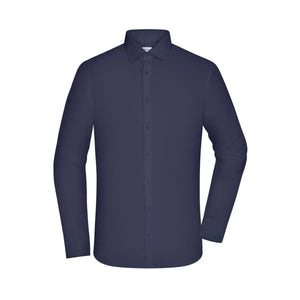 Camicia Mens  - Slim Fit - blu / S - personalizzabile con logo