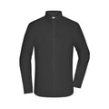 Camicia Mens  - Slim Fit - nero / S - personalizzabile con logo