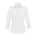 Camicia Milano Donna bianco / XS - personalizzabile con logo
