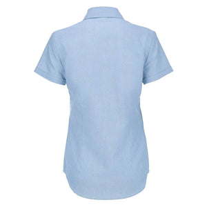 Camicia Oxford Manica Corta Donna - personalizzabile con logo