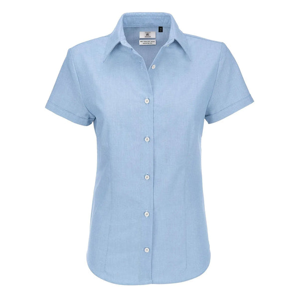 Camicia Oxford Manica Corta Donna - personalizzabile con logo