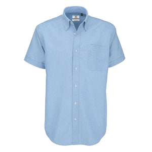 Camicia Oxford Manica Corta Uomo - personalizzabile con logo