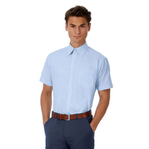 Camicia Oxford Manica Corta Uomo - personalizzabile con logo
