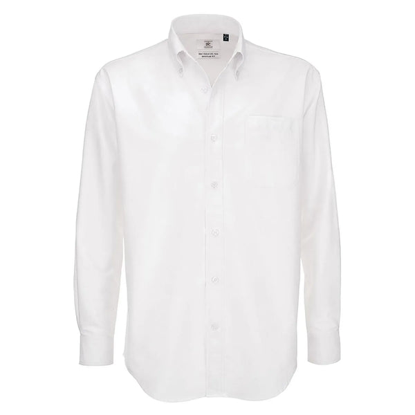 Camicia Oxford Manica Lunga Uomo - personalizzabile con logo