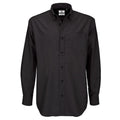 Camicia Oxford Manica Lunga Uomo nero / S - personalizzabile con logo