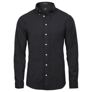 Camicia Perfect Oxford nero / S - personalizzabile con logo
