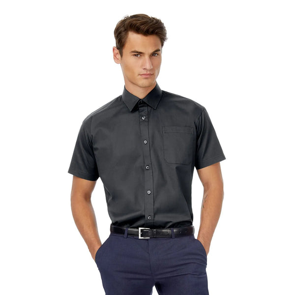 Camicia Sharp Manica Corta Uomo - personalizzabile con logo