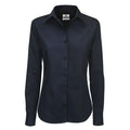 Camicia Sharp Manica Lunga Donna blu / XS - personalizzabile con logo