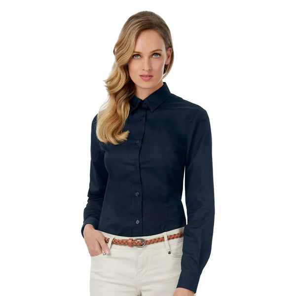Camicia Sharp Manica Lunga Donna - personalizzabile con logo