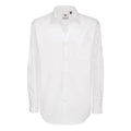 Camicia Sharp Manica Lunga Uomo bianco / S - personalizzabile con logo