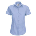 Camicia Smart Manica Corta Donna azzurro / XS - personalizzabile con logo