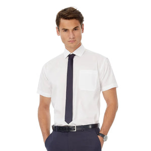 Camicia Smart Manica Corta Uomo - personalizzabile con logo